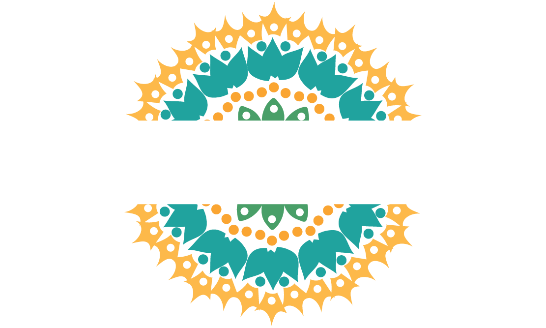 Logo with White Text